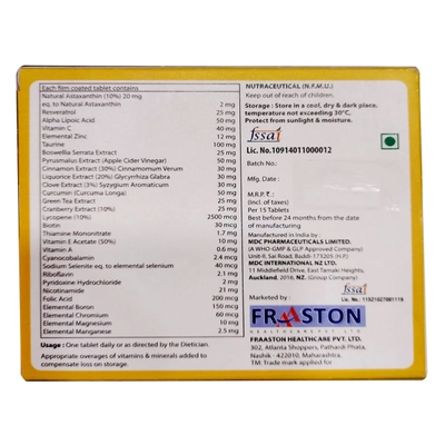 Fraaston-Gold Tablet 15's, Pack of 15