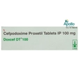 Doxcef DT 100 mg Tablet 10's