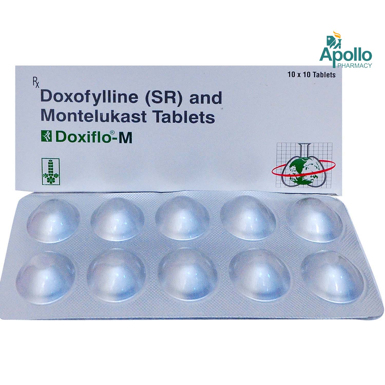 Doxiflo-M Tablet 10's, Pack of 10 TABLETS Doxiflo-M Tablet 10's, Pack of 10 TABLETS