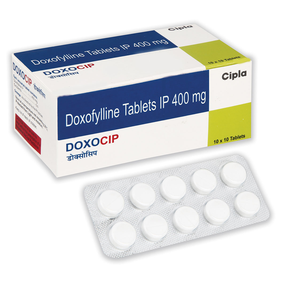 Doxocip 400 mg Tablet 10's, Pack of 10 TabletS Doxocip 400 mg Tablet 10's, Pack of 10 TabletS