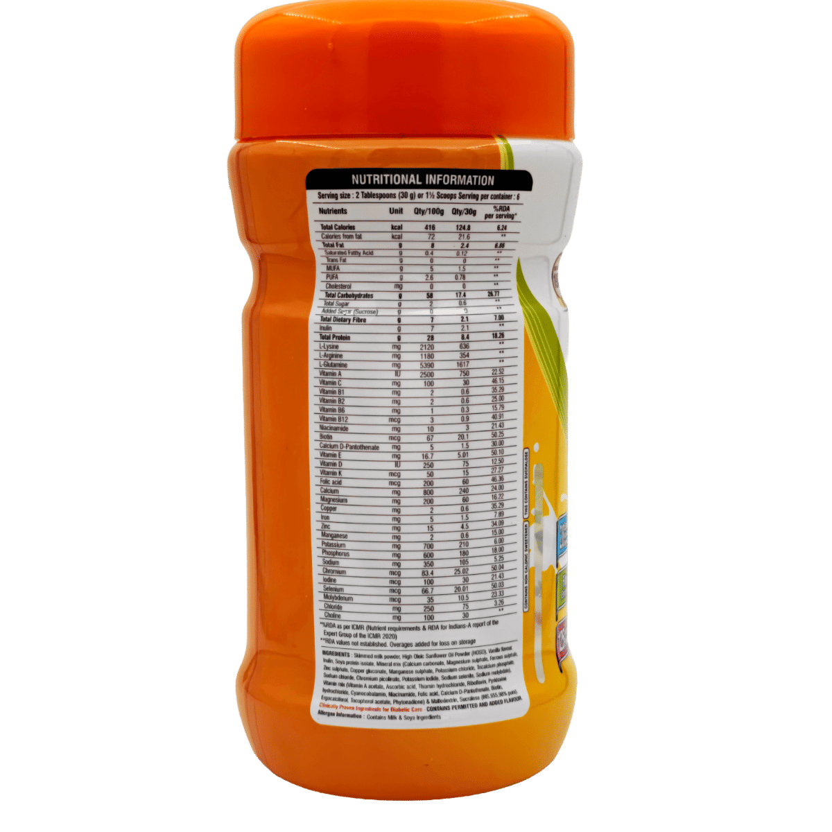 D-Protin Vanilla Flavour Powder, 200 gm Tin