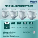 Friends Premium Adult Dry Pants XL, 10 Count, Pack of 1