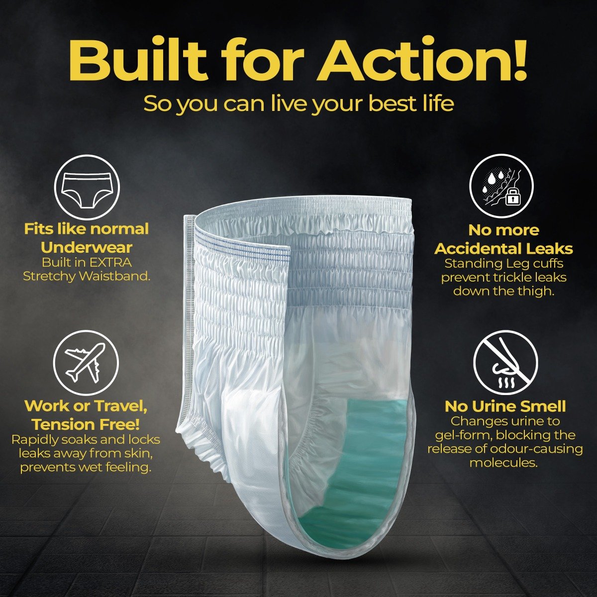 Friends Classic Adult Dry Pants XXL, 10 Count, Pack of 1 Friends Classic Adult Dry Pants XXL, 10 Count, Pack of 1