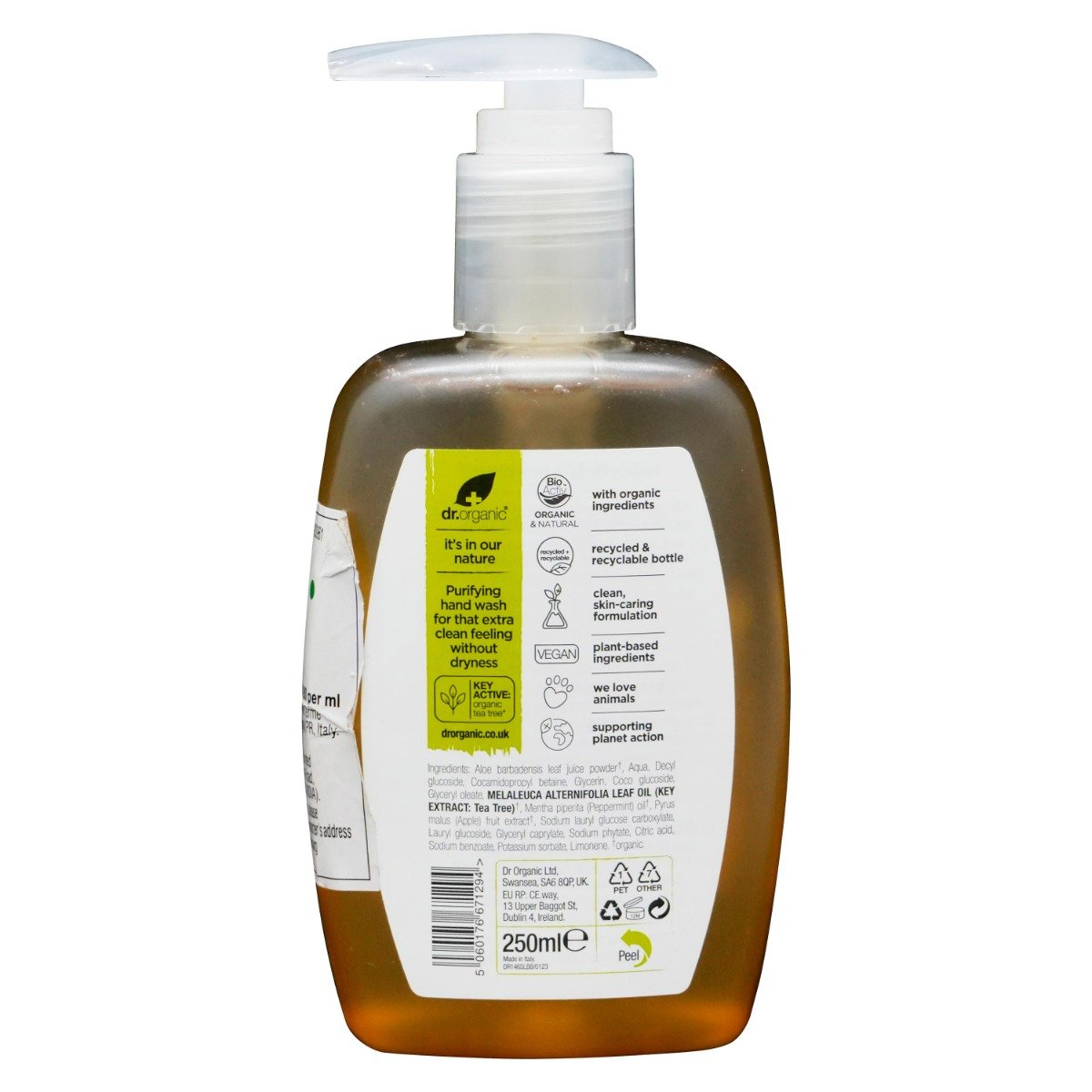 Dr. Organic Tea Tree Handwash, 250 ml, Pack of 1 Dr. Organic Tea Tree Handwash, 250 ml, Pack of 1