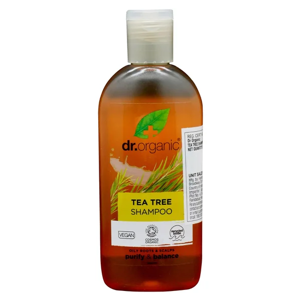 Dr. Organic Tea Tree Shampoo, 265 ml, Pack of 1