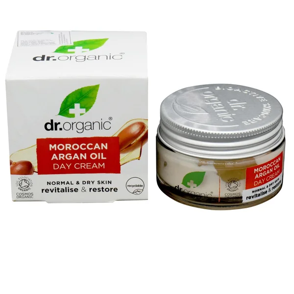Dr. Organic Moroccan Argan Oil Day Cream, 50 ml, Pack of 1