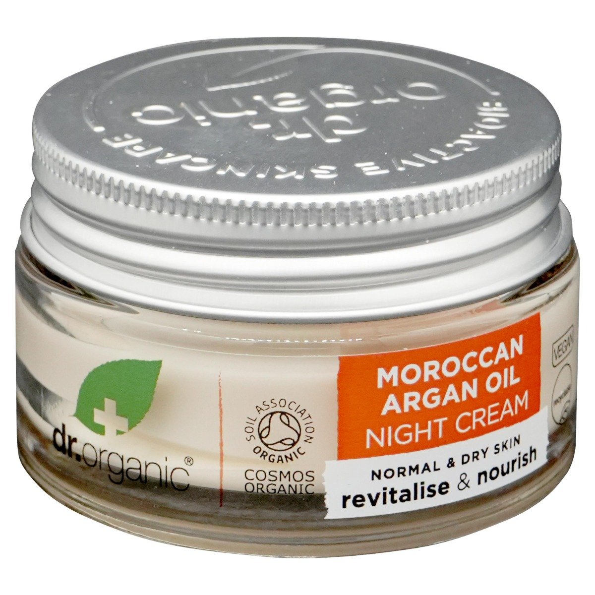 Dr. Organic Moroccan Argan Oil Night Cream 50 ml | Skin Revitalising & Nourishing Cream | Intense Hydration | For Normal & Dry Skin, Pack of 1 Dr. Organic Moroccan Argan Oil Night Cream 50 ml | Skin Revitalising & Nourishing Cream | Intense Hydration | For Normal & Dry Skin, Pack of 1