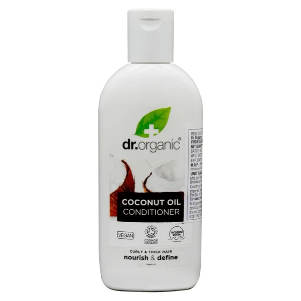 Dr. Organic Virgin Coconut Oil Conditioner, 265 ml, Pack of 1