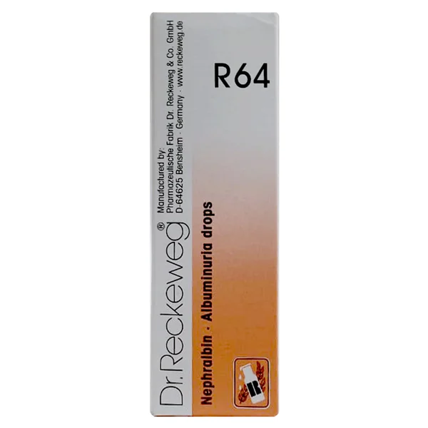 Dr.Reckeweg R64 Albuminuria Drops, 22 ml