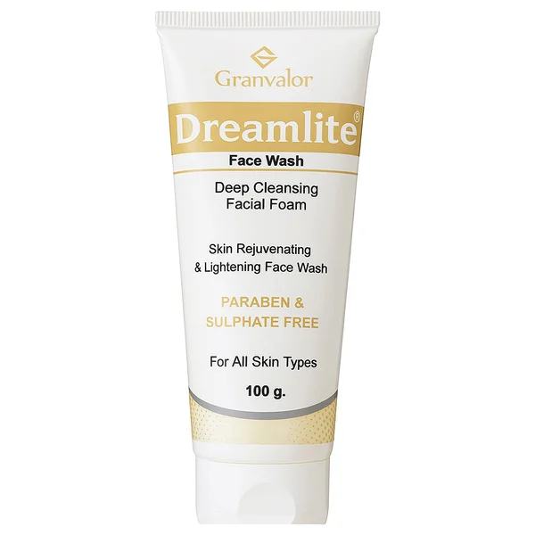 Dreamalite Face Wash 100 gm| Skin Lightening Face Wash | Purifies &amp; Refreshes Skin, Pack of 1