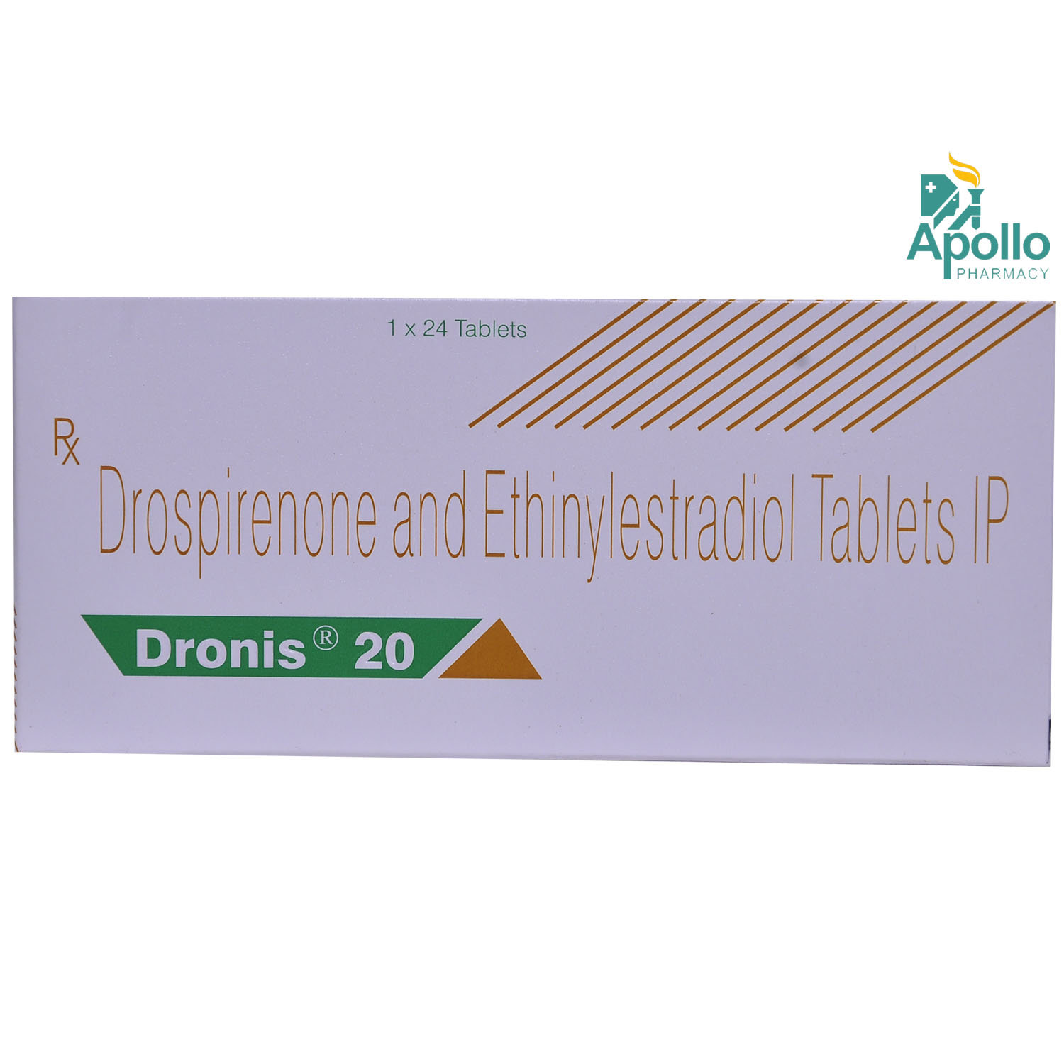 Dronis 20 Tablet 24's, Pack of 1 TABLET Dronis 20 Tablet 24's, Pack of 1 TABLET