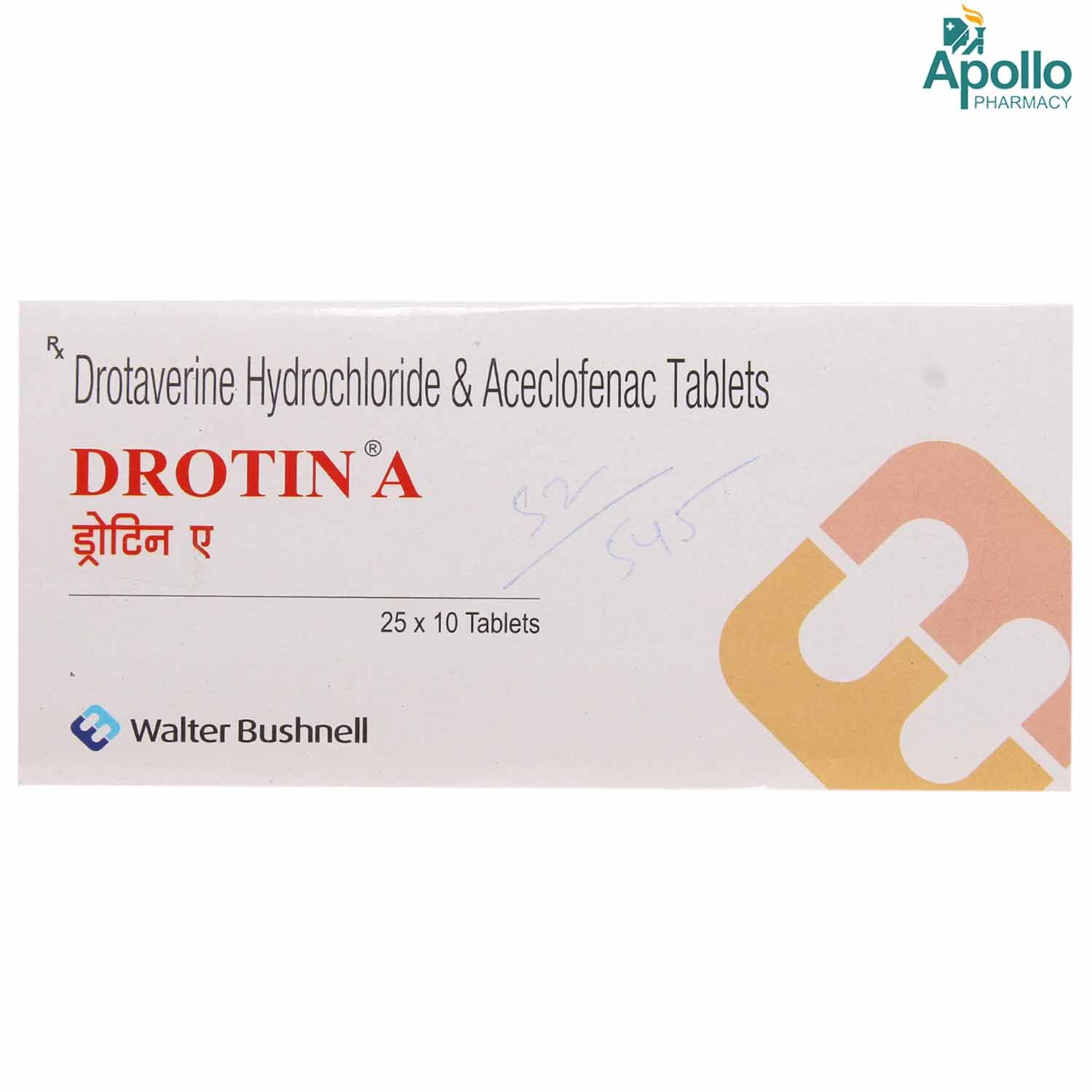 Drotin A Tablet | Uses, Side Effects, Price | Apollo Pharmacy