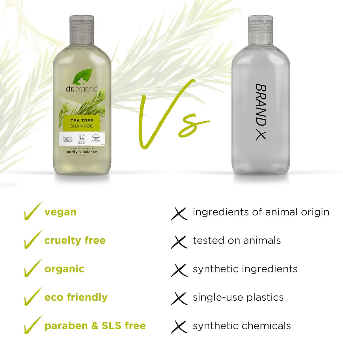 Dr. Organic Tea Tree Shampoo, 265 ml, Pack of 1 Dr. Organic Tea Tree Shampoo, 265 ml, Pack of 1