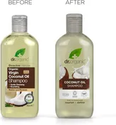 Dr. Organic Coconut Oil Shampoo, 265 ml, Pack of 1