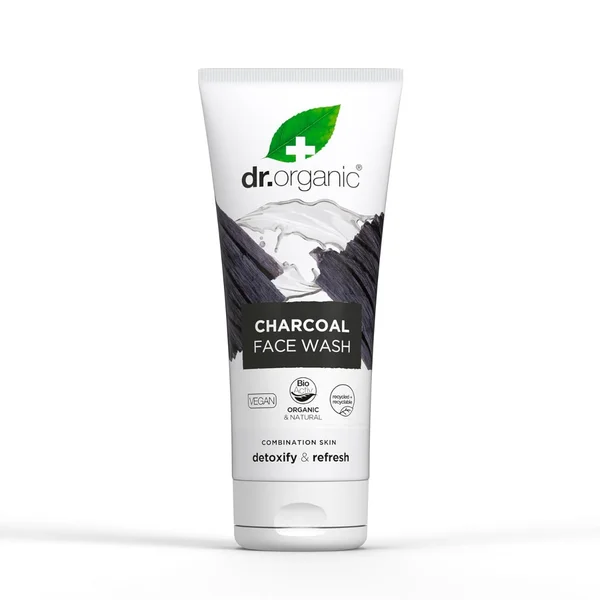 Dr.Organic Charcoal Face Wash, 200 ml