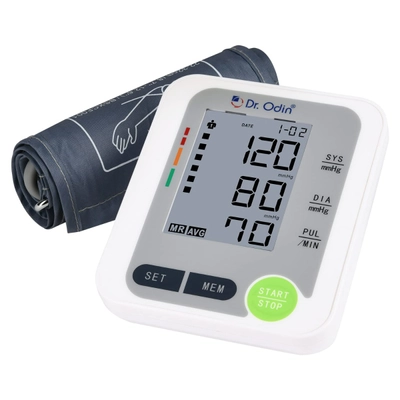 Dr. Odin Fully Automatic Digital Blood Pressure Monitor Black BSX516, 1 Count, Pack of 1