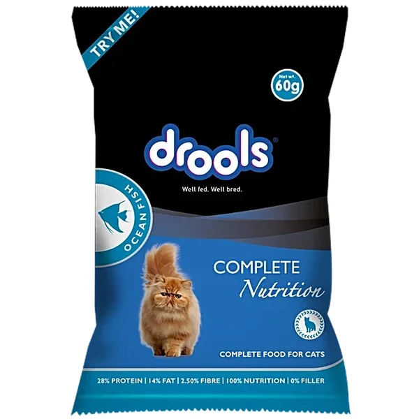Drools Adult Nutrition Ocean Fish, 60 gm
