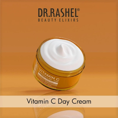 Dr. Rashel Vitamin C Brightening &amp; Anti-Aging Day Cream, 50 gm, Pack of 1