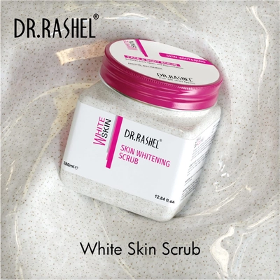 Dr.Rashel White Skin Face Scrub for Skin Whitening, 380 ml, Pack of 1