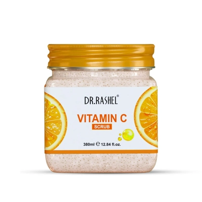 Dr.Rashel Vitamin C Scrub for Face &amp; Body, 380 ml, Pack of 1