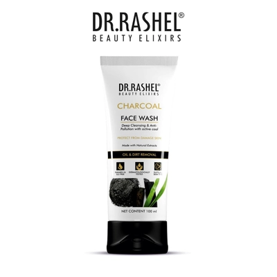 Dr.Rashel Charcoal Face Wash, 100 ml, Pack of 1