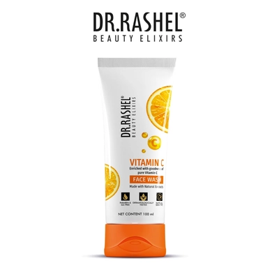 Dr.Rashel Vitamin C Face Wash, 100 ml, Pack of 1