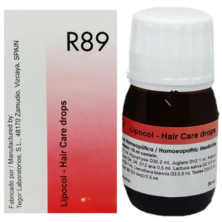Dr.Reckeweg R89 Lipocol Hair Care Drops, 30 ml