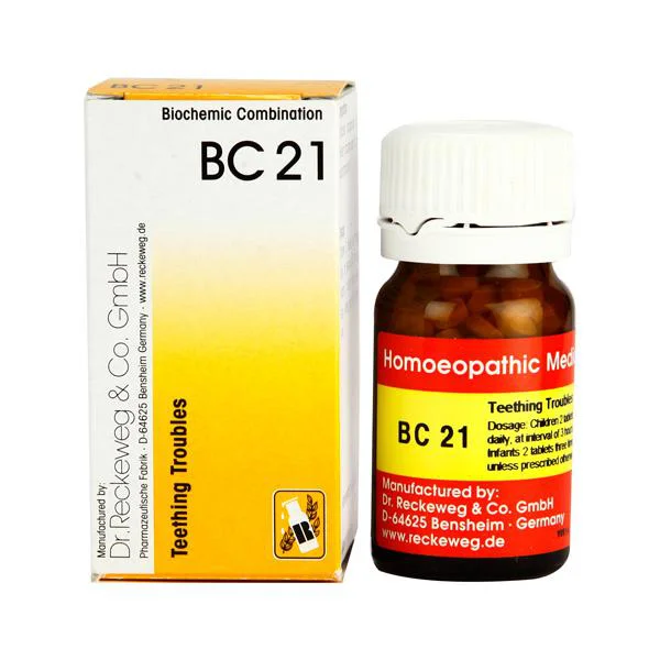 Dr.Reckeweg Bio-Combination 21 (BC) Tablets, 20 gm, Pack of 1