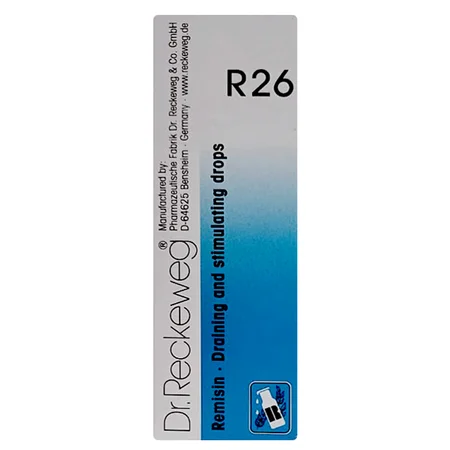 Dr.Reckeweg R26 Draining & Stimulating Drops, 22 ml