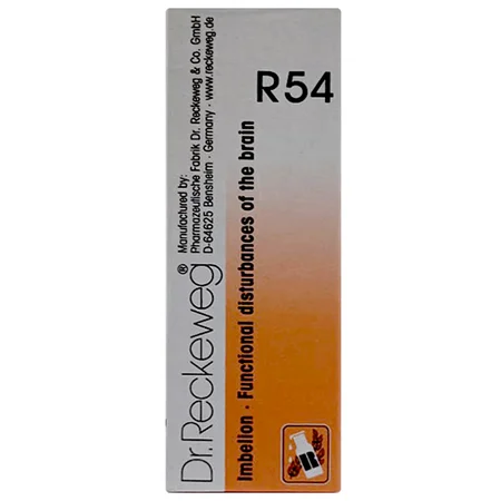 Dr.Reckeweg R54 Functional Disturbances Brain Drops, 22 ml