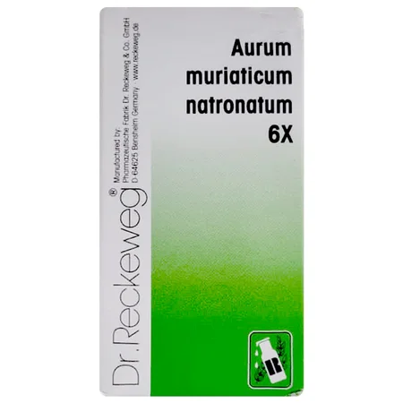 Dr.Reckeweg Aurum Muriaticum Natronatum 6X Tablets, 20 gm