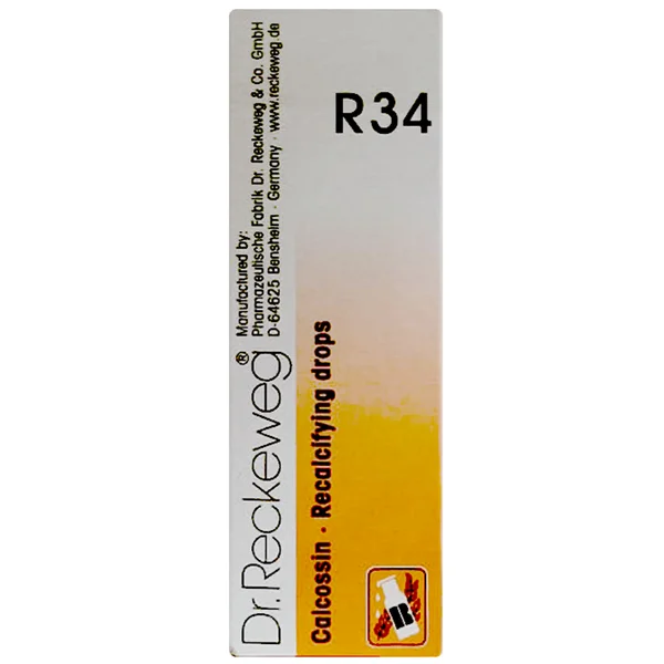 Dr.Reckeweg R34 Recalcifying Drops, 22 ml