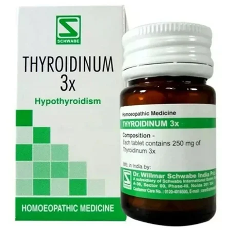 Dr.Willmar Schwabe Thyroidinum 3X Tablets, 20 gm