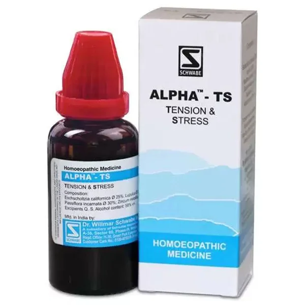 Dr.Willmar Schwabe India Alpha-TS for Tension & Stress, 30 ml