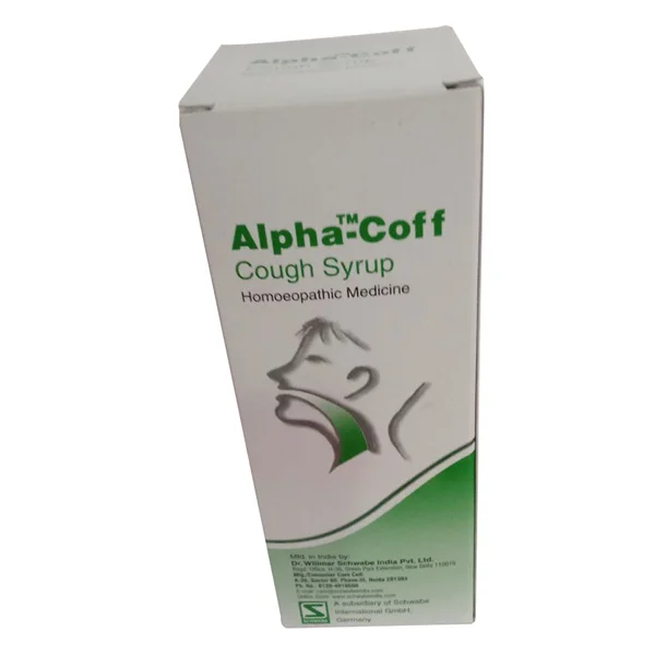 Dr.Willmar Schwabe India Alpha-Coff Syrup, 100 ml