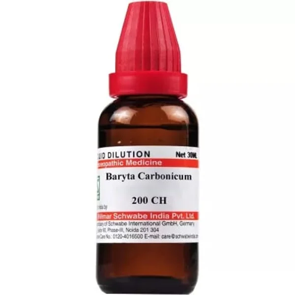 Dr.Willmar Schwabe Baryta Carbonica 200 CH Liquid, 30 ml