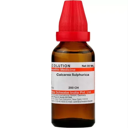 Dr.Willmar Schwabe Calcarea Sulphurica 200 CH Dilution, 30 ml