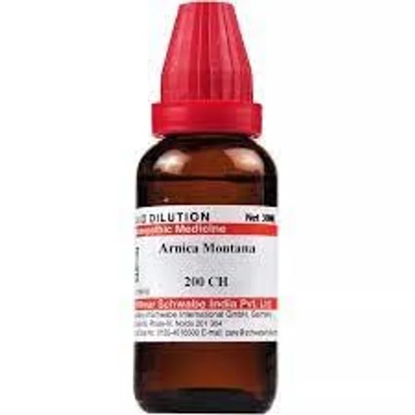 Dr.Willmar Schwabe Arnica Montana 200 CH Dilution, 30 ml