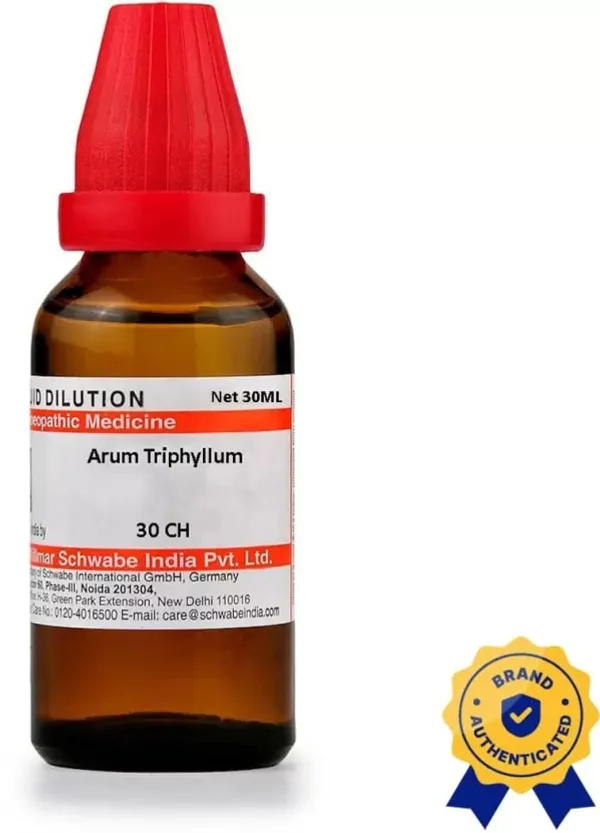 Dr.Willmar Schwabe Arum Triphyllum 30 CH Dilution, 30 ml