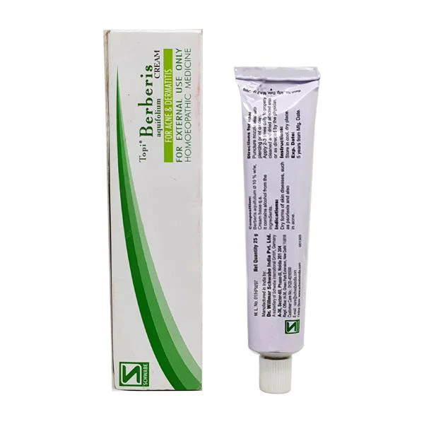 Dr.Willmar Schwabe Topi Berberis Aquifolium Cream, 25 gm