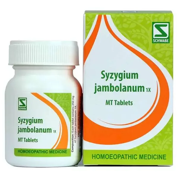 Dr.Willmar Schwabe Syzygium Jambolanum 1X Tablets, 20 gm