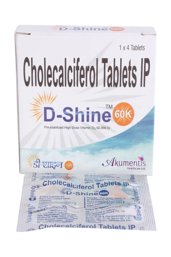 Dshine 60K Tablet 4's