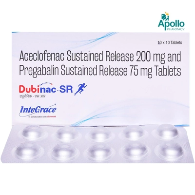 Dubinac-SR Tablet 10's, Pack of 10 TABLETS