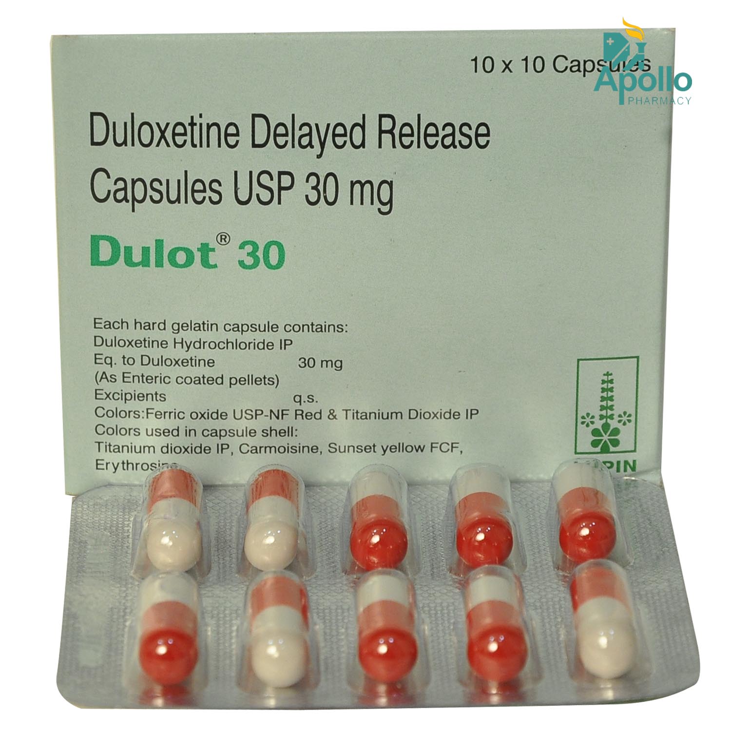 Dulot 30 Capsule 10's, Pack of 10 CAPSULES Dulot 30 Capsule 10's, Pack of 10 CAPSULES