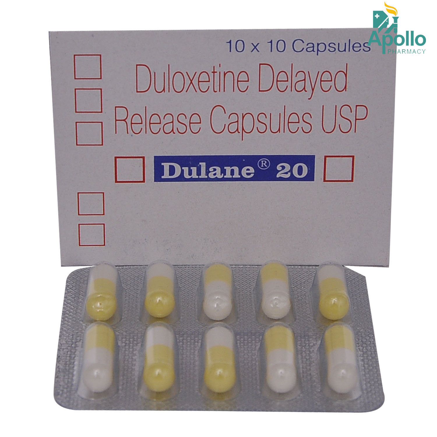 Dulane 20 Capsule 10's, Pack of 10 CAPSULES Dulane 20 Capsule 10's, Pack of 10 CAPSULES