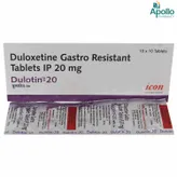 Dulotin 20 Tablet 10's, Pack of 10 TABLETS