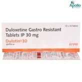 Dulotin 30 Tablet 10's, Pack of 10 TabletS