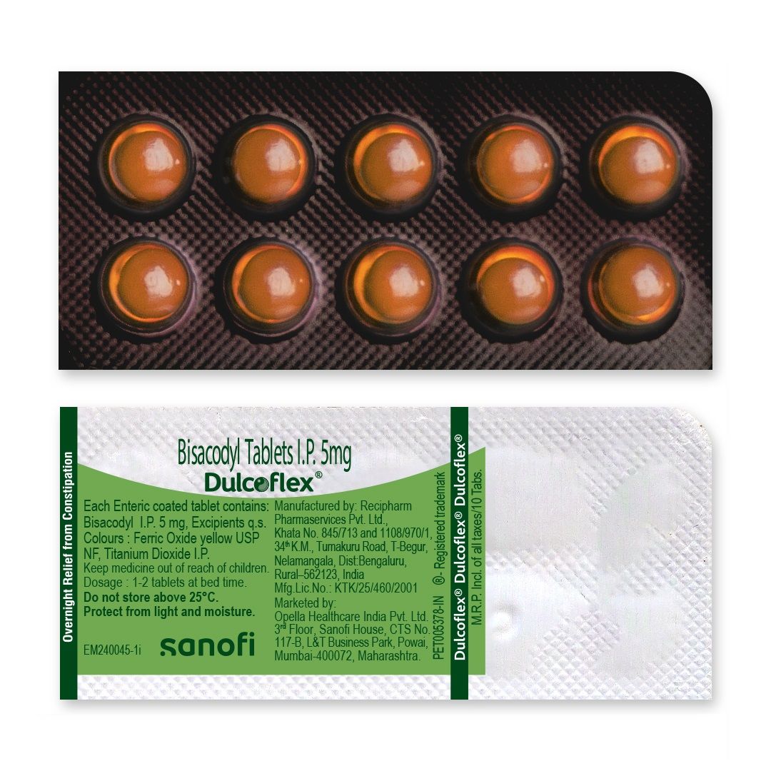 Buy Dulcoflex Tablet 10's Online