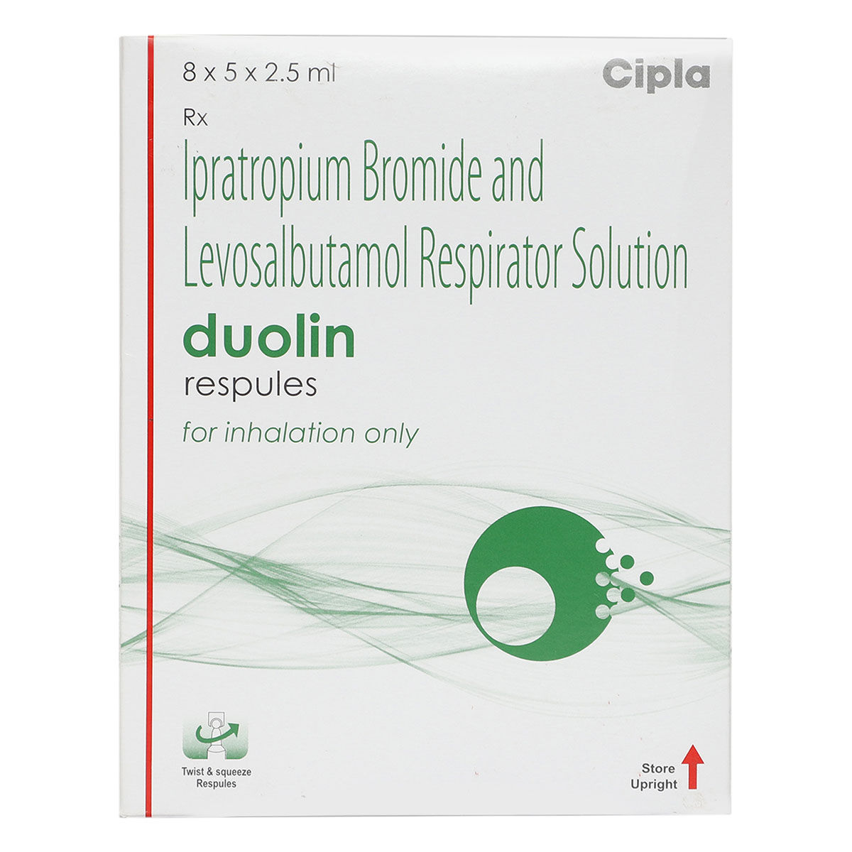 Buy Duolin Respules 5 x 2.5 ml Online