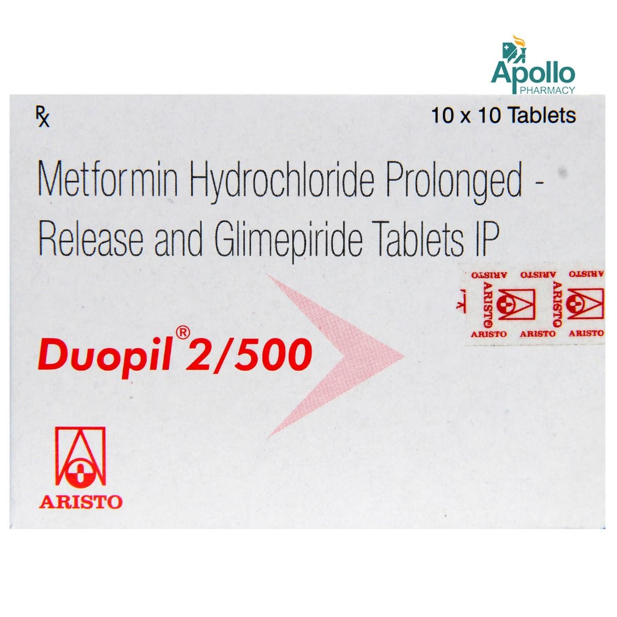 Duopil 2500 Tablet 10s Price Uses Side Effects Composition